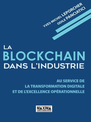 cover image of La Blockchain dans l'industrie